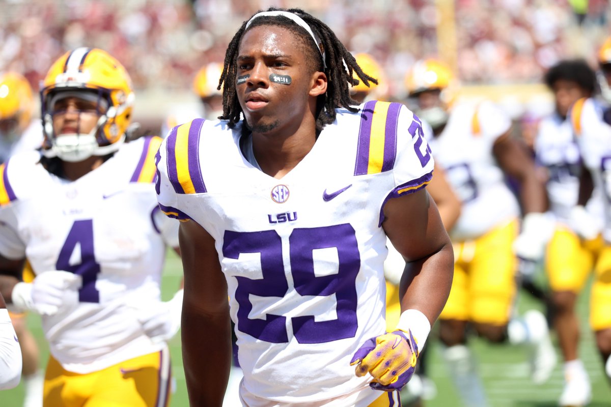 LSU cornerback transfer Jeremiah Hughes is planning to visit Colorado and Washington, a source tells @247Sports. Hughes played in 13 games as a true freshman for LSU this past season. He's one of the hottest names in the cornerback market. 247sports.com/article/in-dem…
