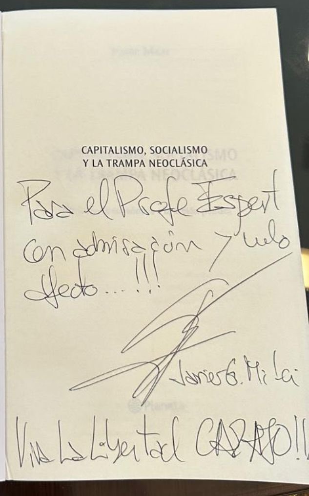 Gracias querido amigo @jmilei por la dedicatoria y por permitirme presentar junto a vos tu nuevo libro que seguro dará que hablar. El 22 en el Luna Park los esperamos!