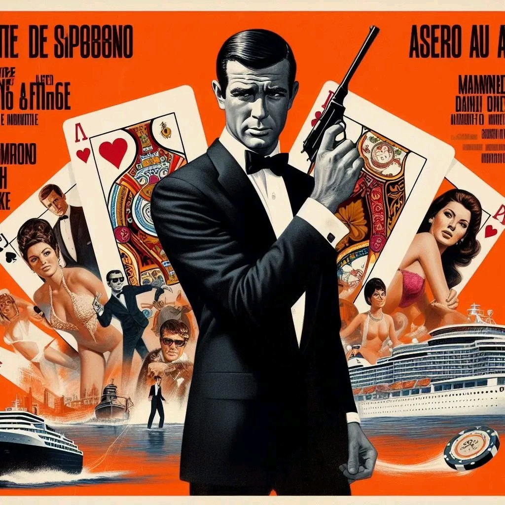 🔴 Attention Program in Italian language📌 Live at 23:00 (21:00 UTC) on @radiocantu  If you like, in about 📽 Tonight, as we wait for midnight, we'll take you on a journey through your memories. Who doesn't remember the legendary parody film #CasinoRoyale from 1967? #ByNight