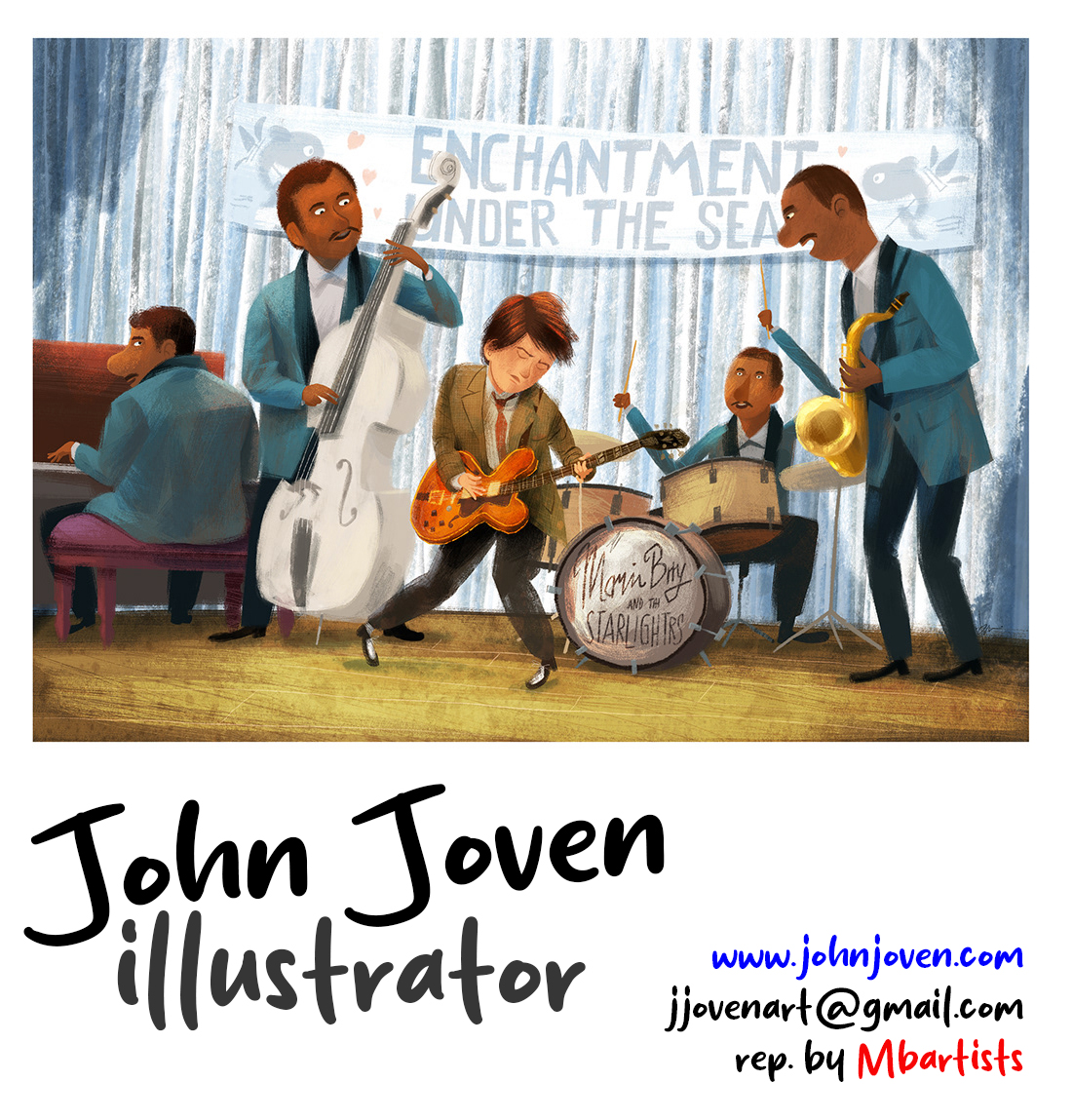 #KidLitArtPostcard day! I'm John, a freelance illustrator available for children and juvenile books :) 
Represented by Mela Bolinao at Mbartists Inc.
#Fanart #backtothefuture