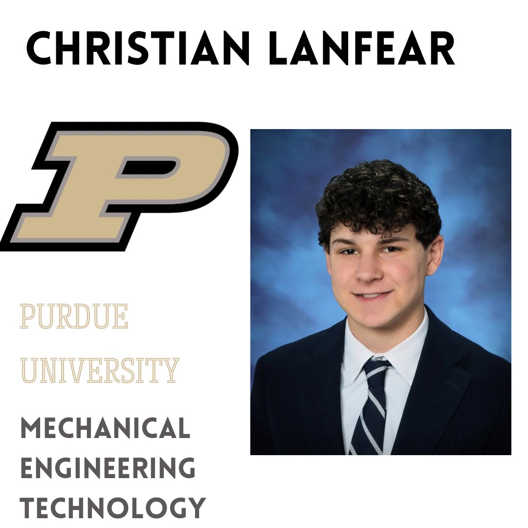 Celebrating our Class of 2024! #SeniorShoutOut #ndpseniors24 #PurdueUniversity #BoilerUp #PurdueSOET #techie #TheNextGiantLeap