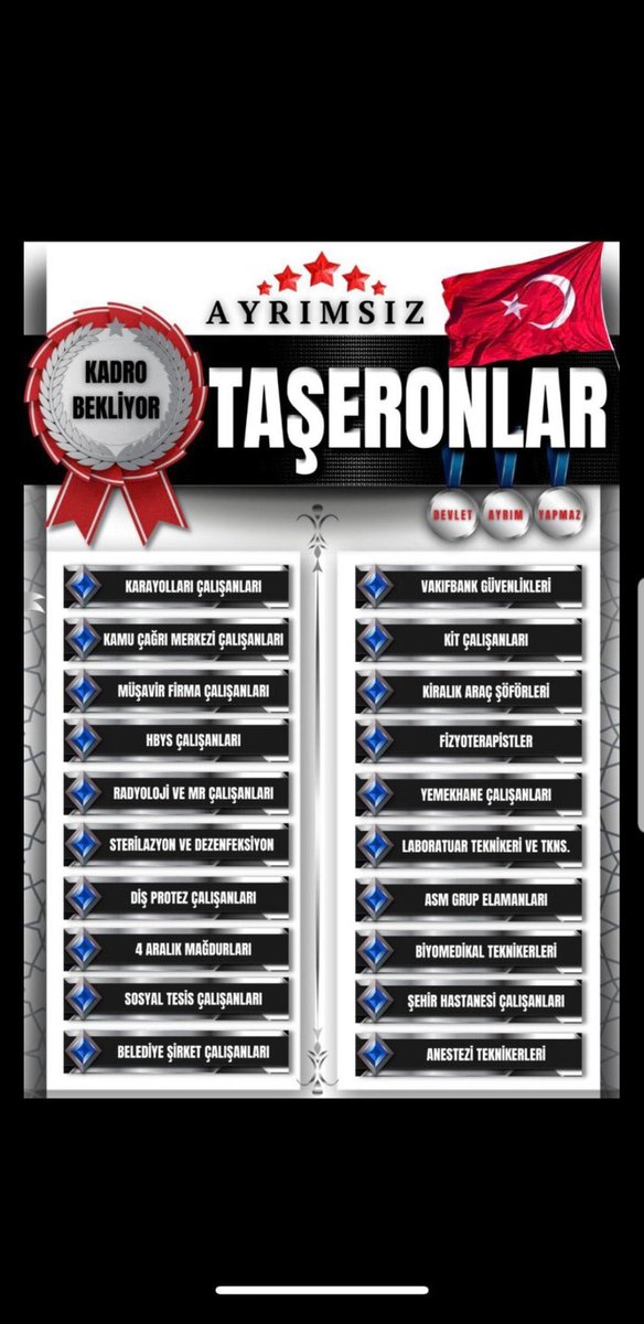 <a href="/alo18412/">ÇAĞRI MERKEZLERİ PLATFORMU 🇹🇷 KAAN 🇹🇷</a> <a href="/06isciplatformu/">İşçi Platformu</a> <a href="/turkiskonf/">TÜRK-İŞ</a> <a href="/KOOPISSENDIKASI/">Koop-İş Sendikası</a> Ücretler her şeyin önüne geçti diyor yahu Atalay bey bizim iş güvencemiz yok işyerimiz kapanma kararı alıyor sallantıdayız ne anlatmaaaa devam ediyorsun gerçi anlattıklarına da bu saatten sonra güven olur mu muallak 🤷🏻‍♀️