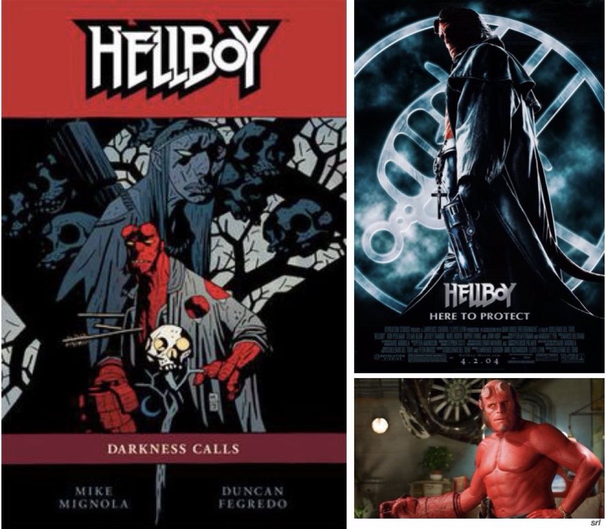 10:05pm TODAY on @ITV4

The 2004 #Action #Fantasy film🎥 “Hellboy” directed by #GuillermoDelToro & co-written with #PeterBrigg

Based on the comic book character created by #MikeMignola

🌟#RonPerlman #JohnHurt #SelmaBlair #RupertEvans #KarelRoden #JeffreyTambor