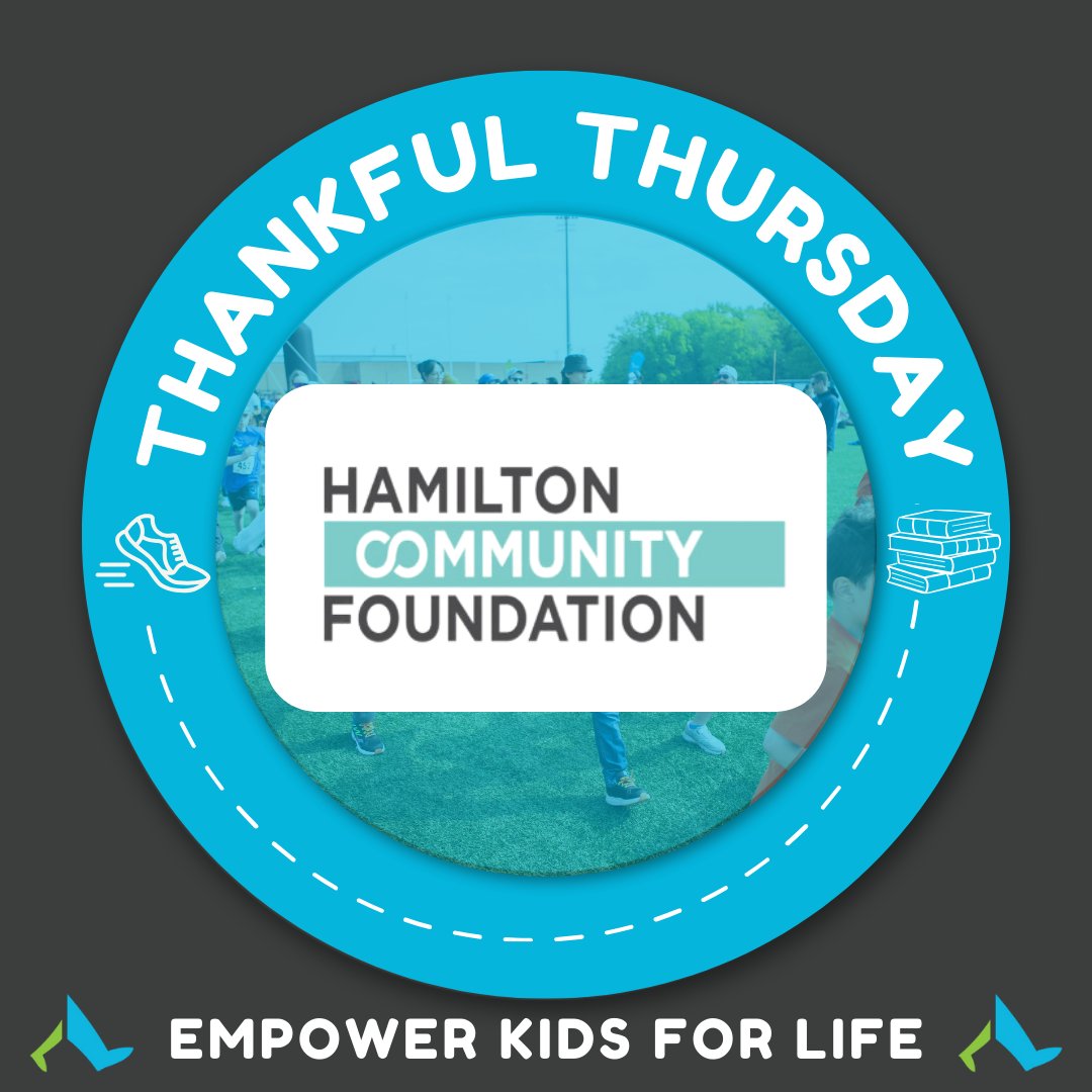 💫 Thankful Thursdays 💫

Today, we're immensely grateful to the Hamilton Community Foundation for their generous grant from the Edith H. Turner Foundation Fund! 

Together, we're creating positive change. 🌱🌈
