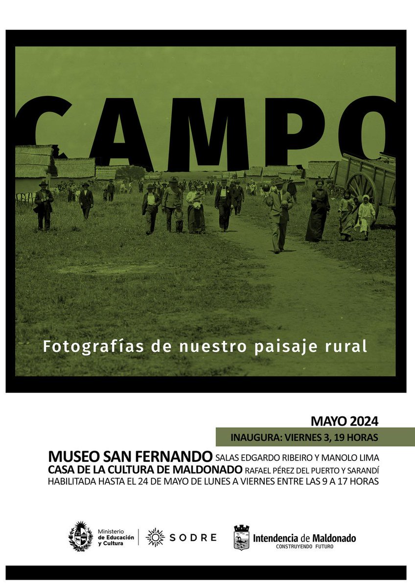 #Cultura Archivo Nacional de la Imagen y la Palabra del SODRE presenta “Campo” maldonado.gub.uy/noticias/archi…