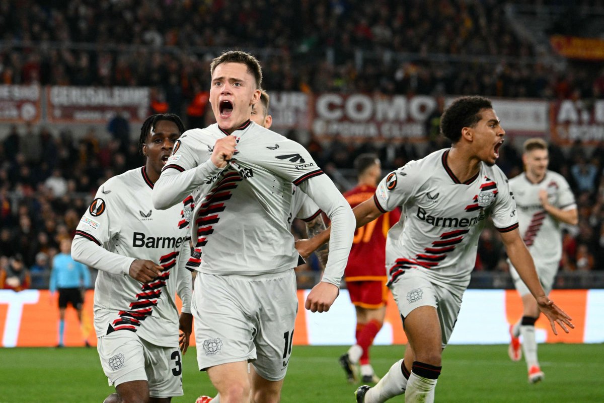[#UEL🇪🇺] Victoire 2-0 de #Leverkusen 🇩🇪 sur la pelouse de la #Roma 🇮🇹 !

⚽️ #Wirtz 28’
⚽️ #Andrich 73’

#RomaBayer | #ASRB04