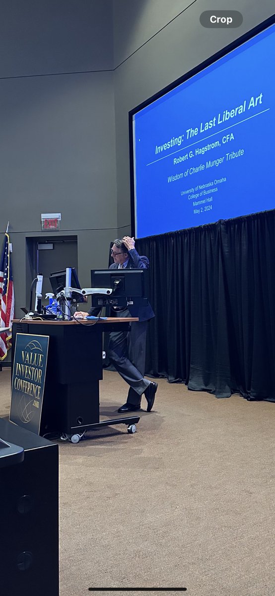 Brett Kelly (@brettkpg) on Twitter photo <a href="/RobertGHagstrom/">Robert Hagstrom</a> presented today at The wisdom of Charlie Munger seminar and was inspiring.
The Warren Buffett Way written by <a href="/RobertGHagstrom/">Robert Hagstrom</a> was the first book published on Warren Buffett and the first thing I read after the Berkshire Hathaway Annual Letters
Changed my life <a href="/RobertGHagstrom/">Robert Hagstrom</a> presented today at The wisdom of Charlie Munger seminar and was inspiring.
The Warren Buffett Way written by <a href="/RobertGHagstrom/">Robert Hagstrom</a> was the first book published on Warren Buffett and the first thing I read after the Berkshire Hathaway Annual Letters
Changed my life