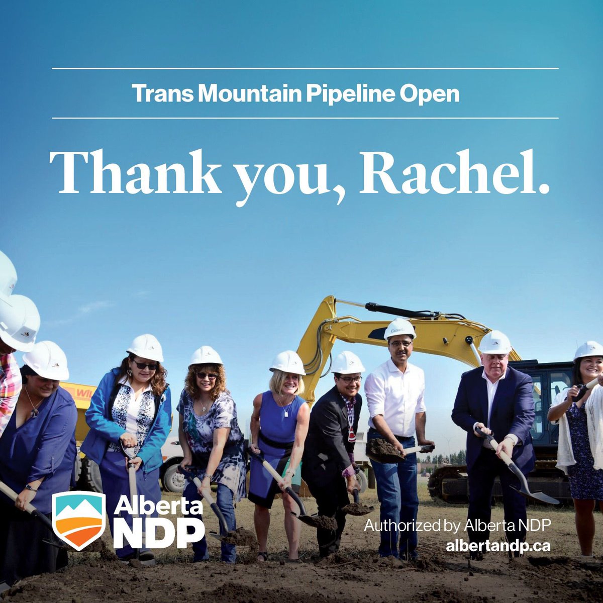 We have the first pipeline taking Alberta’s oil to tide water in over 50 years; a key piece of resource infrastructure. Successive conservative governments failed to achieve this. It was the NDP with Premier Rachel Notley who made this happen. Our party gets things done! #AbLeg