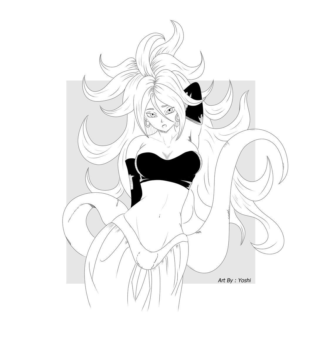 Android 21 ( Good Version ) ^-^✨
#android21 #dragonballfanart #majin21