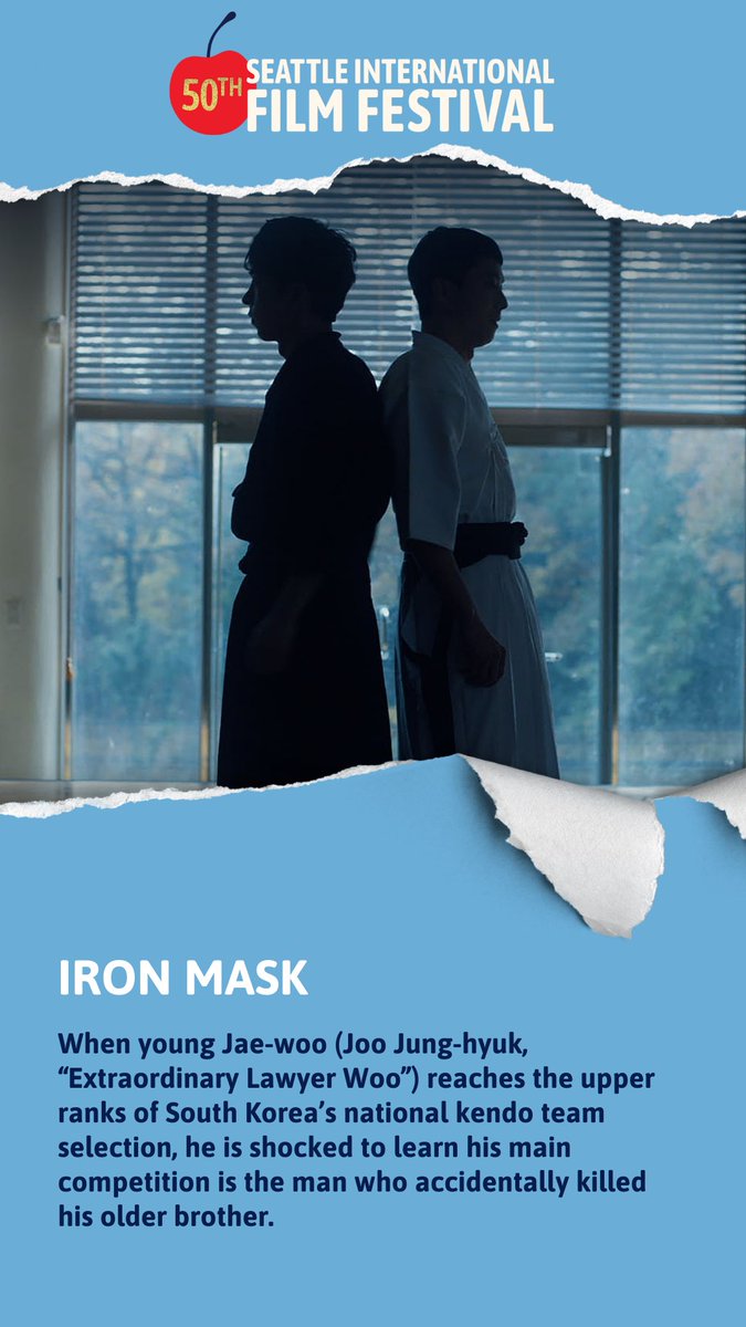 UWKoreaStudies's tweet image. 50th annual @SIFFnews is no stranger to Korean cinema. Today we&apos;re featuring one of SIFF&apos;s 2024 offerings, IRON MASK!

5/16 @ 9pm
5/17 @ 3:45pm

Director Kim Sung Hwan is scheduled to attend, and there will be a live kendo demonstration @ the May 17 screening!
#siff2024 #siffty