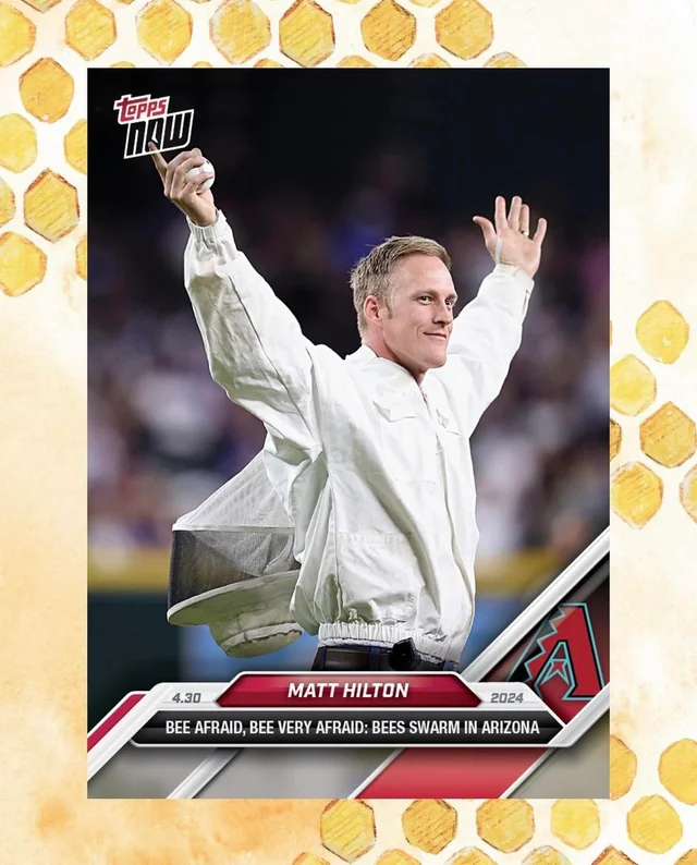 Estimated print run for the @Topps Now 'Bee Specialist' card: 16,700 cllct.com/sports-collect…