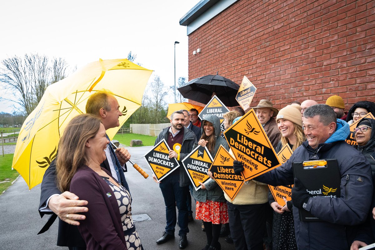 Over the past weeks, I've had the privilege of meeting so many of you across the country, hearing directly about what's important in your communities. Thank you to all the Liberal Democrat candidates and volunteers in this election, working hard for every vote.