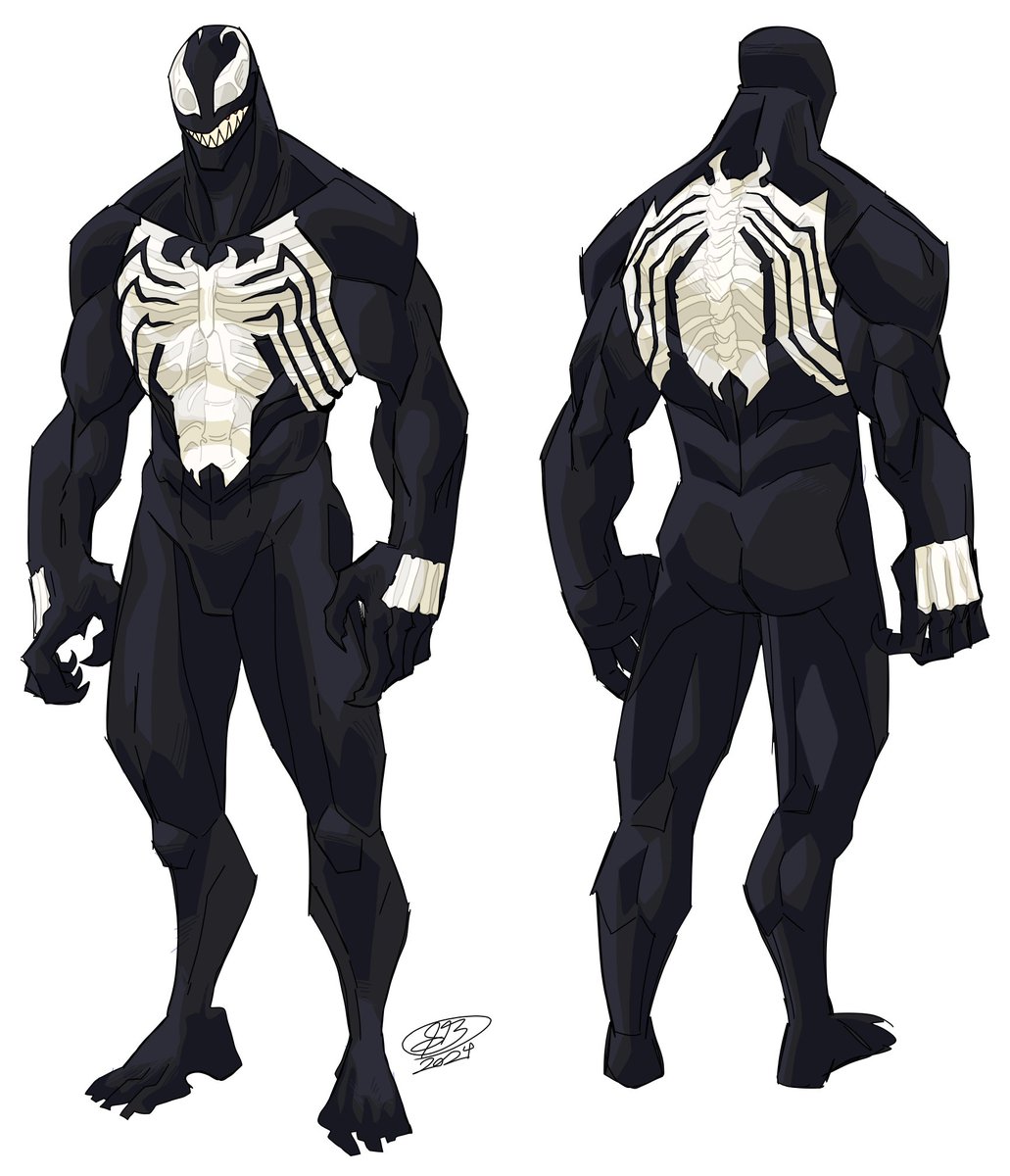 So my xenomorph fixation got me to bring back an old idea I never actually drew

Translucent accents Venom