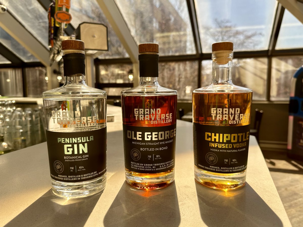 Calling all spirit enthusiasts! 🥃 Join us for a private distillery tour at Grand Traverse Distillery on Thursday, May 23. The private distillery tour offers an in-depth look at the craft of creating Michigan's finest spirits. Book your spot: bit.ly/4bi0b1I