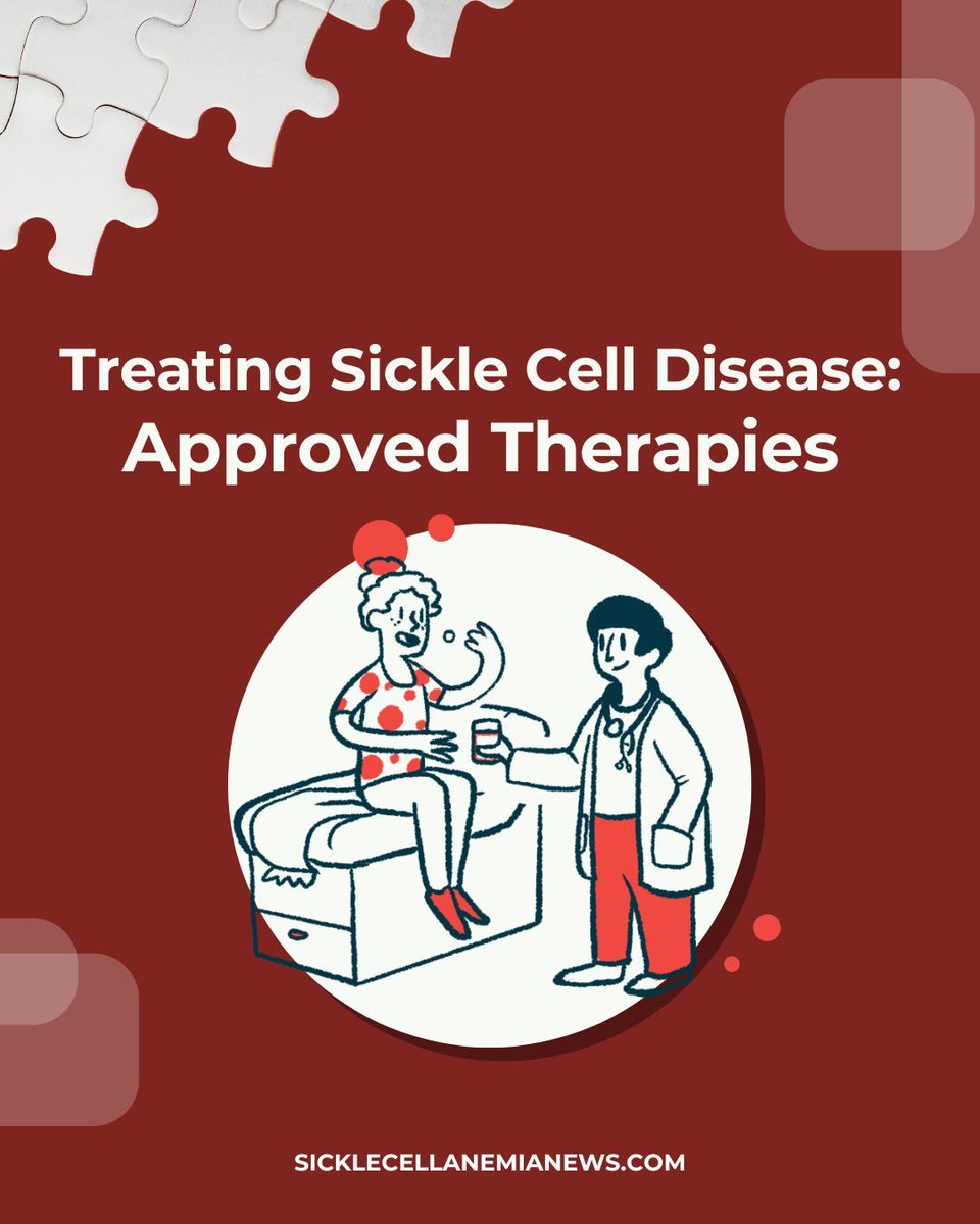 Several therapies have been approved to help manage sickle cell disease and its related complications. Explore them here: buff.ly/4boNdzr #SickleCell #SickleCellDisease #SickleCellSupport