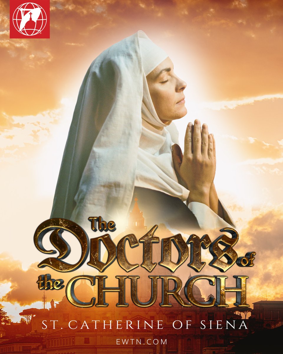 ST. CATHERINE OF SIENA Through reenactments and interviews with Church historians, Dr. Matthew Bunson brings the mystical works and prolific writing of St. Catherine of Siena to life. Friday at 5 p.m. ET, or watch anytime with EWTN On Demand: bit.ly/EOD_DOTC