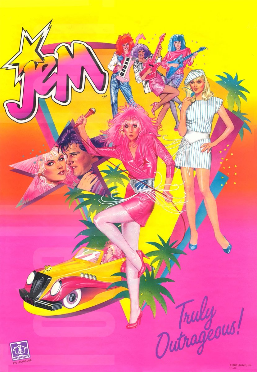 'Glamor and glitter, fashion and fame!' The music was SO contagious! On this day back in 1988, the final episode of the animated series 'Jem' premiered.