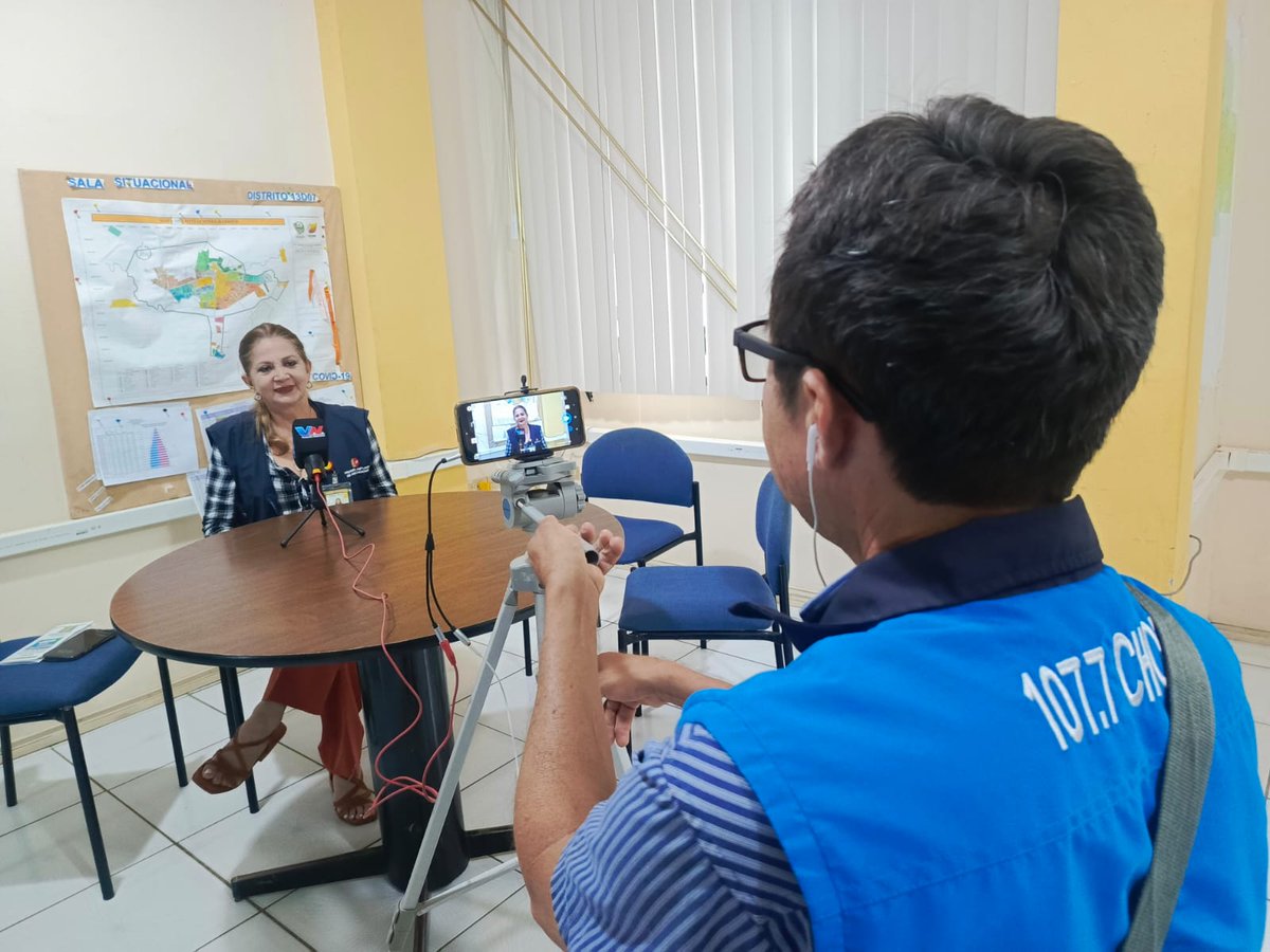 #ElNuevoEcuador | Mayté Arteaga, responsable de Vigilancia del Distrito 13D07, socializó en medios del cantón Chone, la importancia de la inmunización como prevención de enfermedades e invitó a la ciudadanía a participar de la campaña de vacunación que inició este 2 mayo del 2024