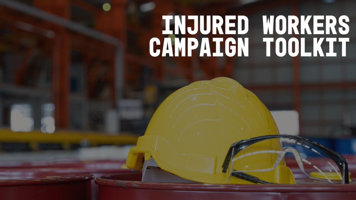 Check out the @OFLabour 'Toolkit to support injured workers' here: buff.ly/3UImmIY