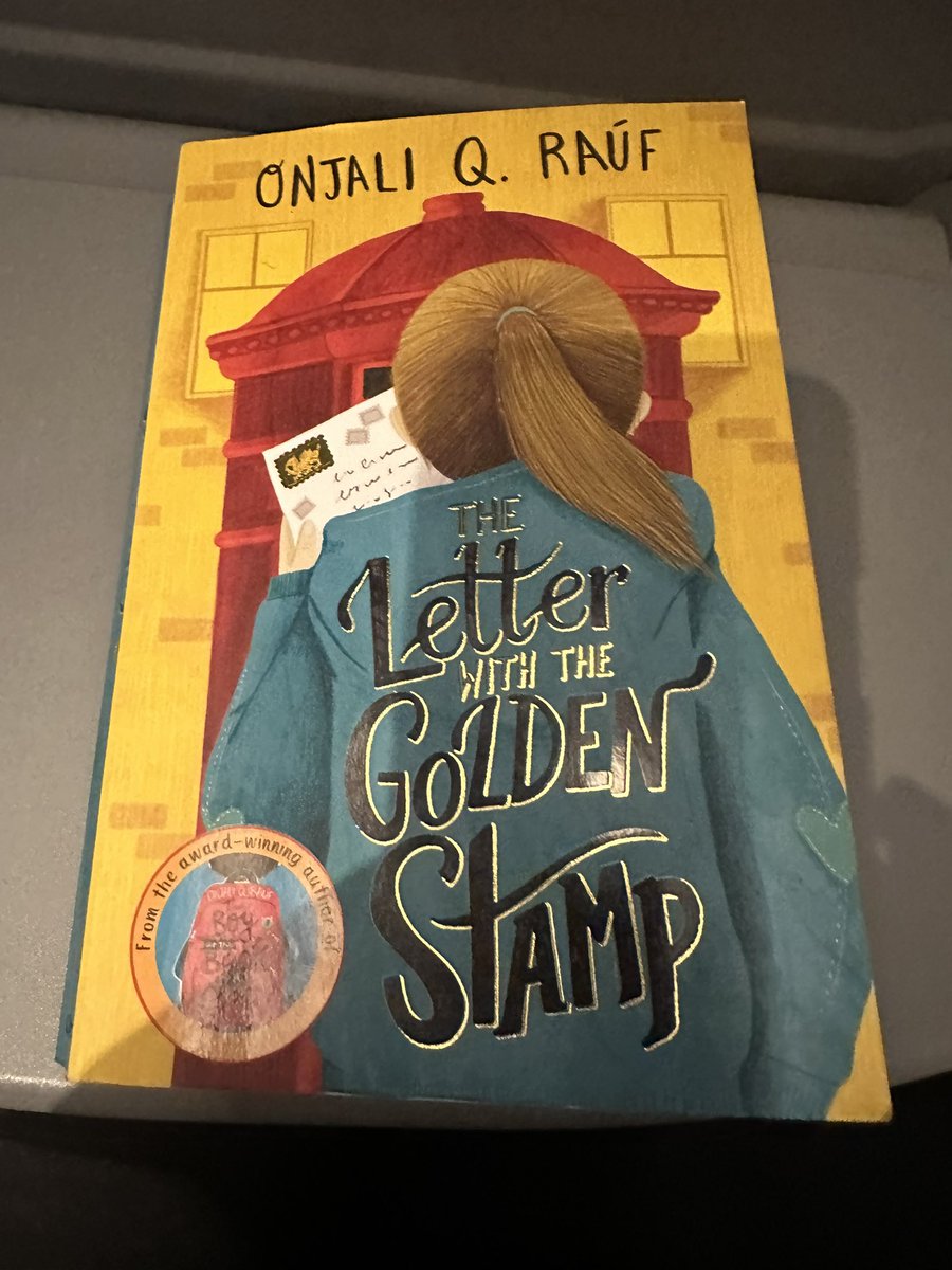 Read @OnjaliRauf on the train to and from Euston today… what amazing company I have had with the beautiful and inspiring Audrey. Absolutely loved the Welsh story telling thread and amazing characters. Another top read @HodderBooks Cannot wait to hear you @NW_LP and @the3saints…