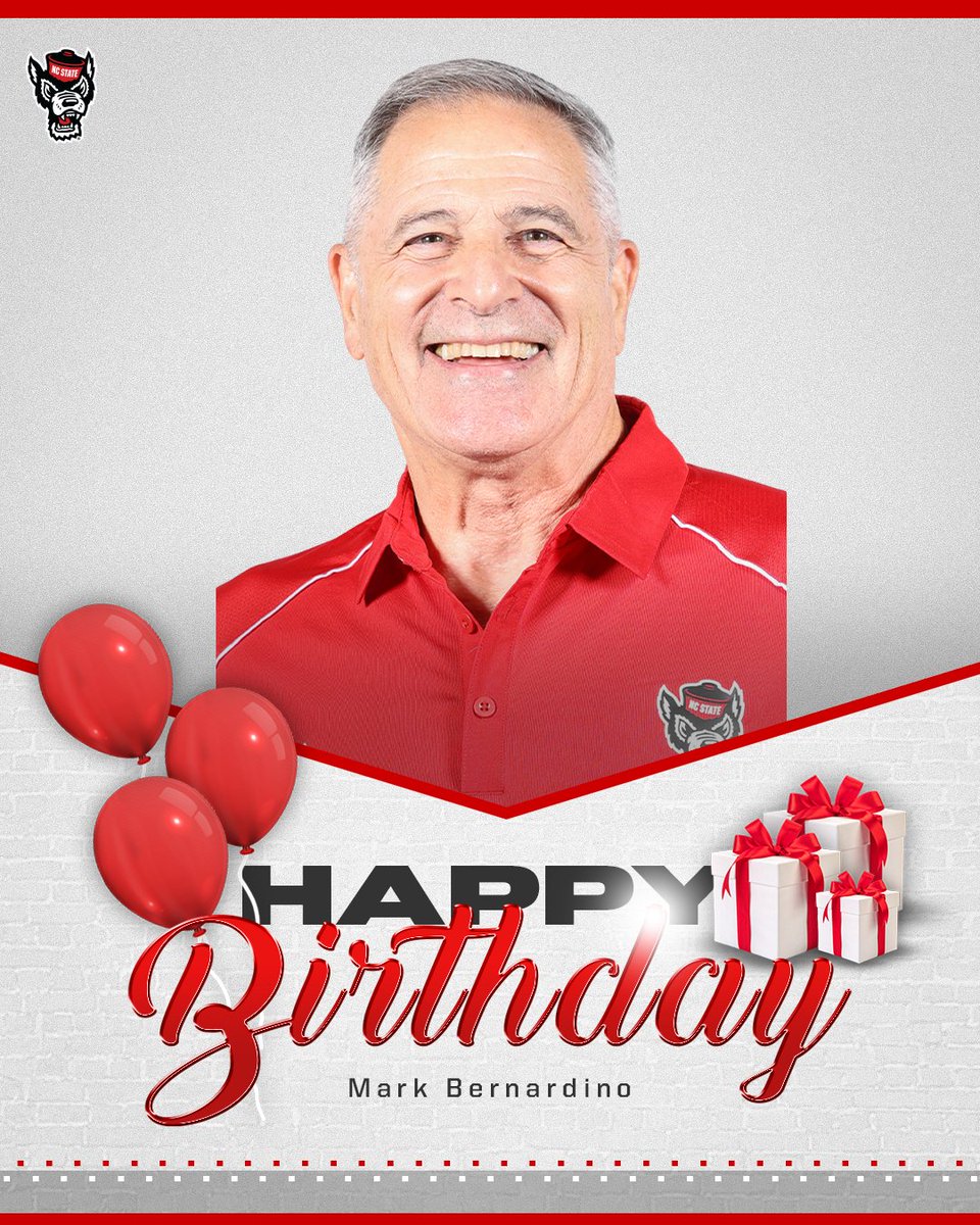 Happy Birthday to the one and only Coach Bernardino!

#GoPack