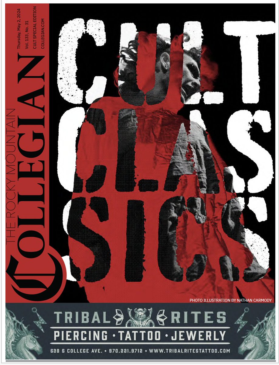 CSUCollegian's tweet image. IN THIS WEEK&apos;S PRINT: Cult special edition, family members of former Grace Christian Church attendees speak out, craft beer cult, environmental privilege, alien abductions, and MORE

collegian.com

#csucollegian #coloradostateuniversity #fortcollins #cult