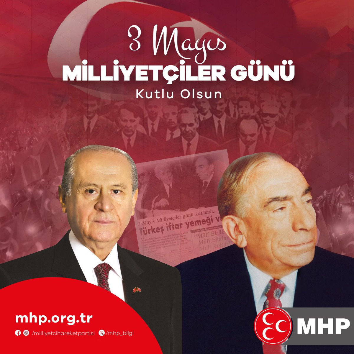 3 Mayıs Milliyetçiler Günü Kutlu Olsun