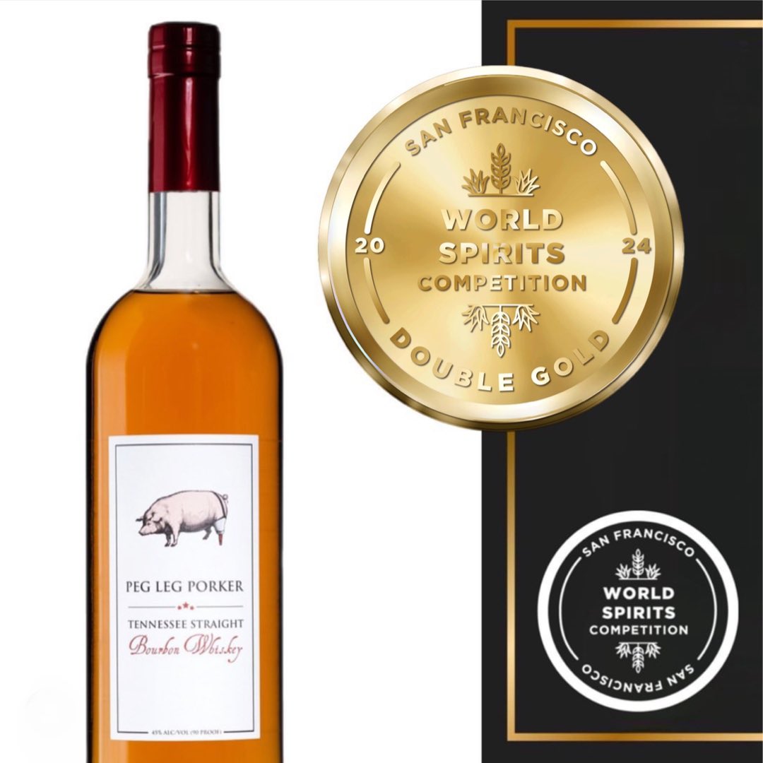 PLPspirits's tweet image. We’re very honored and excited to announce that we won a DOUBLE GOLD medal at the 2024 @tastingalliance San Francisco World Spirits Competition, for our White Label Tennessee Straight Bourbon Whiskey as well as a GOLD medal for our (limited edition) 8yr old Tennessee Rye Whiskey