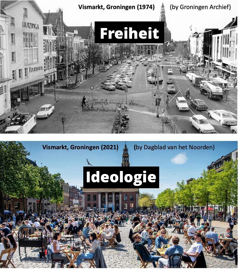 Ein typischer Fall von ideologischem Wahnsinn in Groningen.