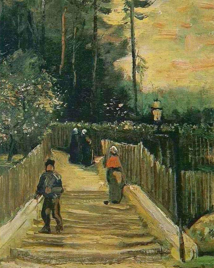 Vincent van Gogh Path in Montmartre, 1886 Van Gogh Museum, Amsterdam