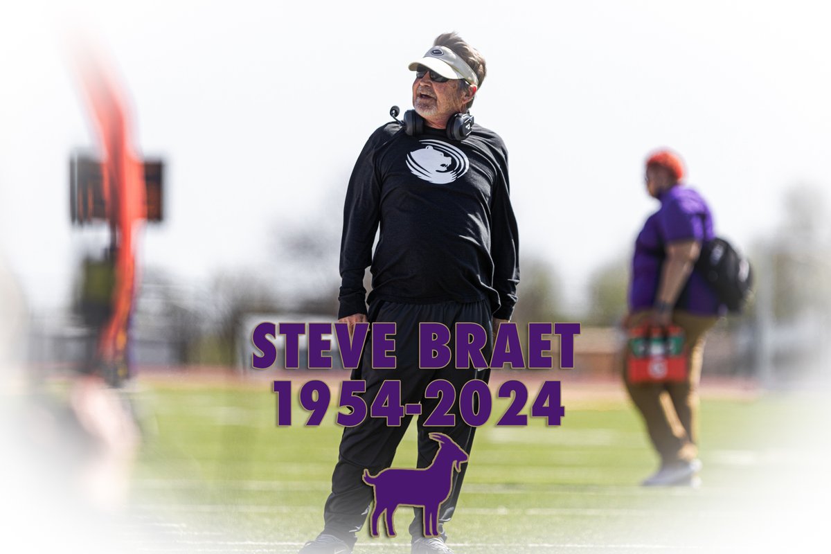 𝗙𝗼𝗿𝗲𝘃𝗲𝗿 𝘁𝗵𝗲 🐐

Butler Athletics is mourning the loss of hall of fame coach Steve Braet. Braet roamed the Grizzly sidelines for 42 seasons, was a part of six national championships, and was a mentor for countless young men.

#BucoNation