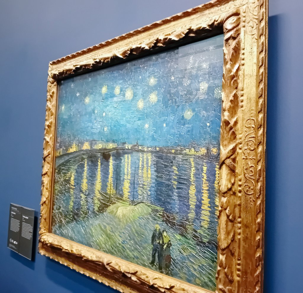 Quel momento lì, direttamente dal Museo d'Orsay. #buonanotte 💙