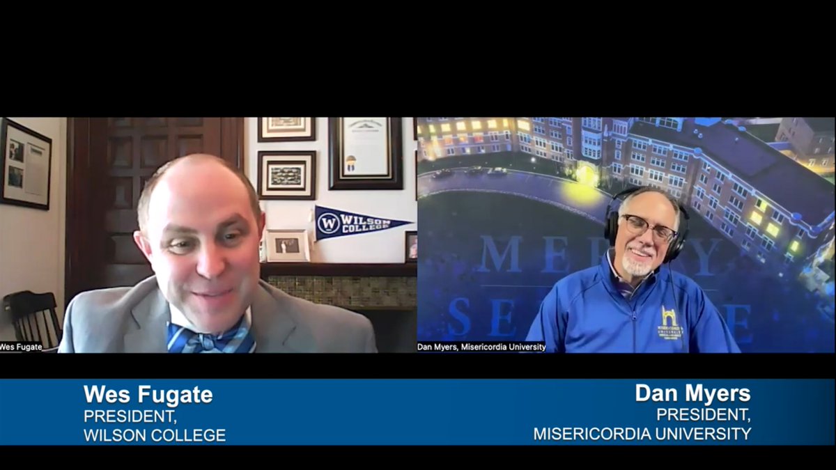 This week's episode of #HigherEdification features @PresDanMyersMU and President Wes Fugate of @WilsonCollegePA! YouTube 🔗 bit.ly/4a1LZJ9 Spotify 🔗 spoti.fi/3JK1jzy SoundCloud 🔗 bit.ly/44rcwOX #HigherEdificationPodcast #HigherEd #Education