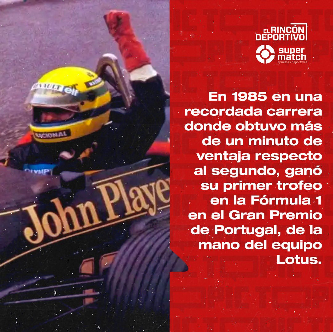 🏎️ A 30 años de la muerte del legendario #AyrtonSenna.

🇧🇷 Este 1° de mayo se cumplieron tres décadas del adiós al piloto de #Fórmula1 brasileño que dejó un legado en el automovilismo mundial.

👉🏼 Desde su rivalidad con #AlainProst hasta sus increíbles carreras en pista mojada.