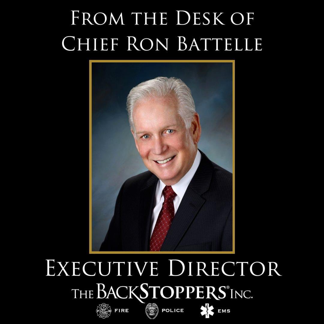 After two decades of unwavering dedication as the Executive Director of The BackStoppers, Chief Ron Battelle has announced his retirement. Read full story: backstoppers.org/chief-ron-batt…