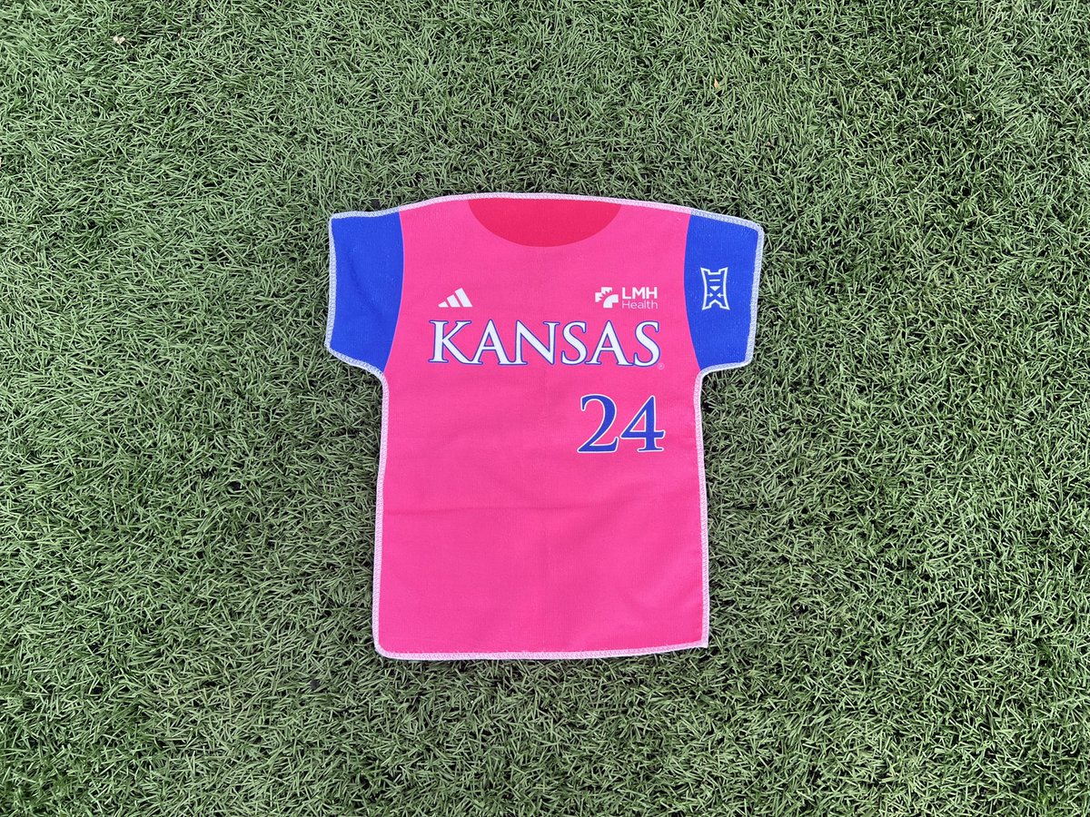 In honor of Jayhawks for a Cure, fans will receive a pink jersey towel at tonight’s game 🩷 🎟 → bit.ly/KUSBTixOnSale