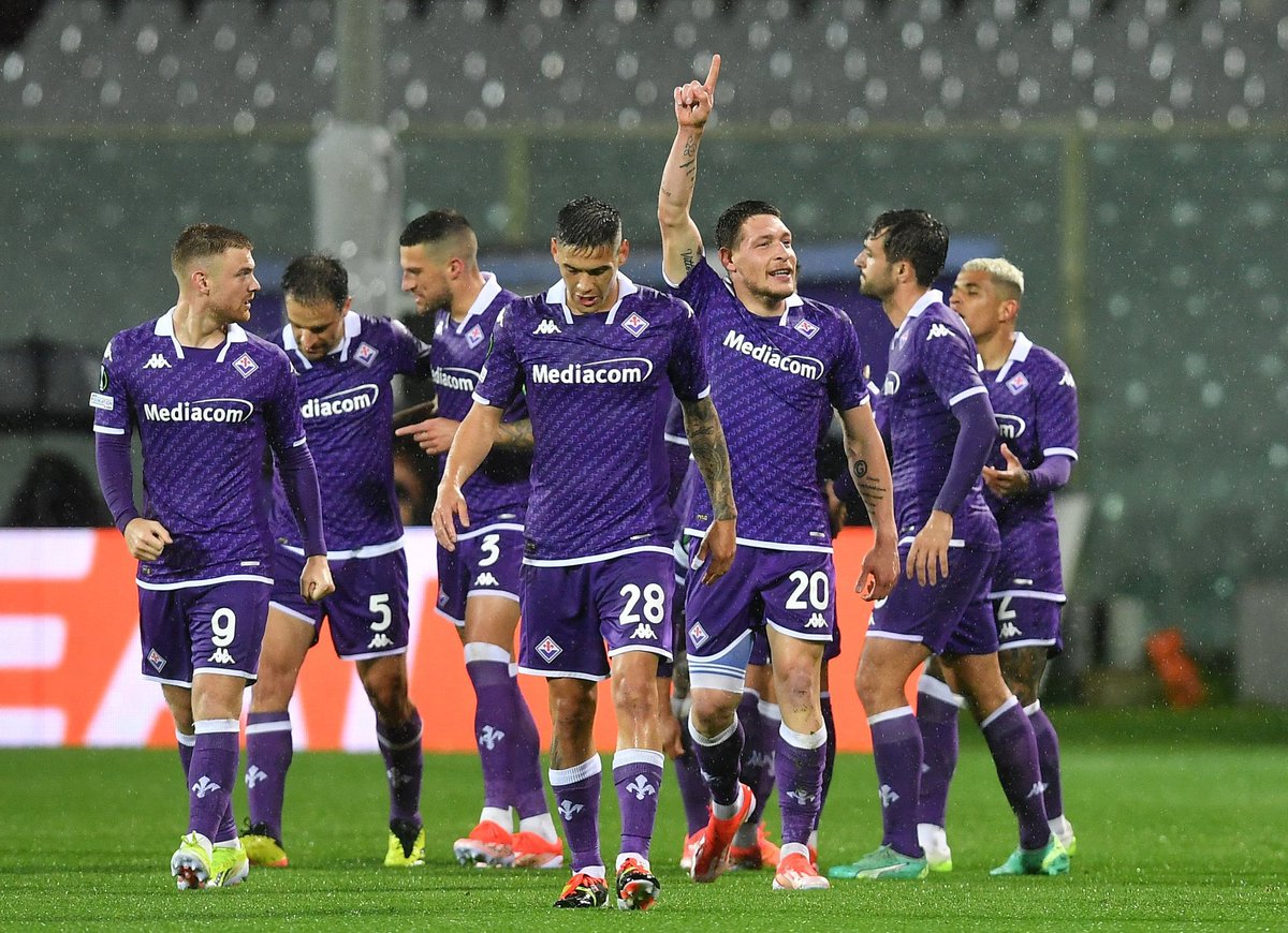 Conference League, la #Fiorentina batte in casa il Club Brugge! Alé Viola💜💟
