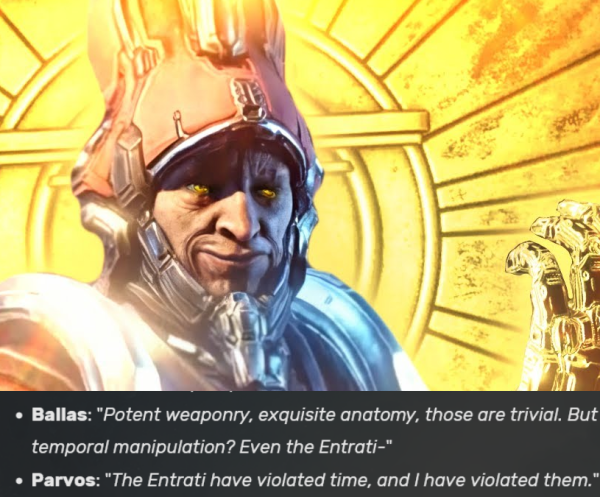 I've been out of Warframe lore for a while and so I am checking up on it and WAIT PARVOS DID WHAT?