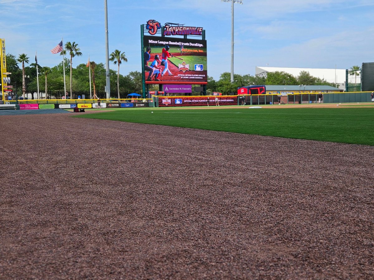 DuraEdge's tweet photo. Our first week of 'On The Field' events kicked off in Jacksonville.  We are thankful to the whole team with the Jumbo Shrimp for rolling out the red carpet for us.  We are also thankful to all those we were able to share the evening with from the community. ⚾️🦐

#OnTheField https://t.co/B36Ly21xRj