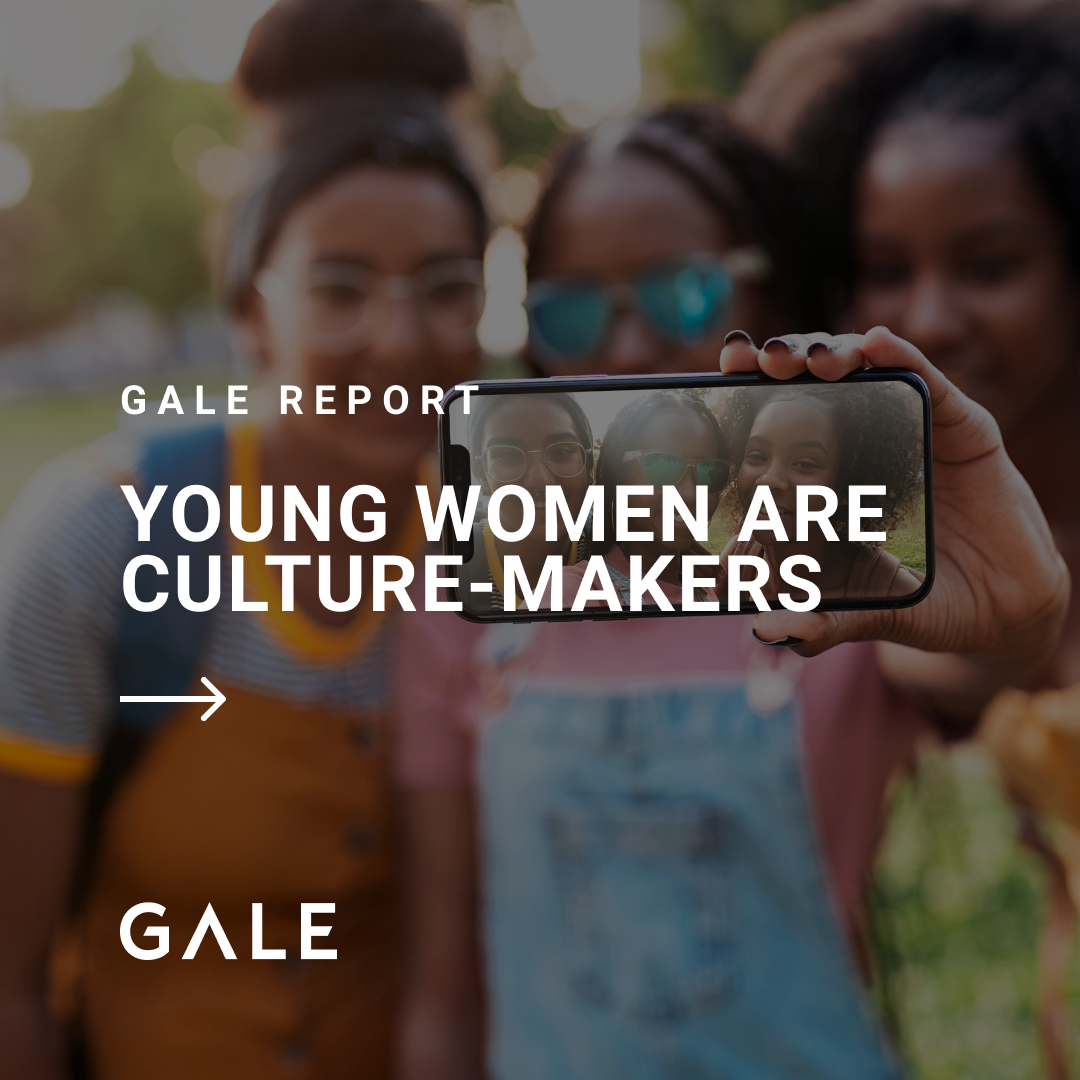 Chasing Gen Z for cultural relevance? The true trendsetters are one step deeper. New research from GALE shows teenage girls have an outsized influence on culture, driving decision-making within their own households & beyond. Read the report: bit.ly/3UGTl09