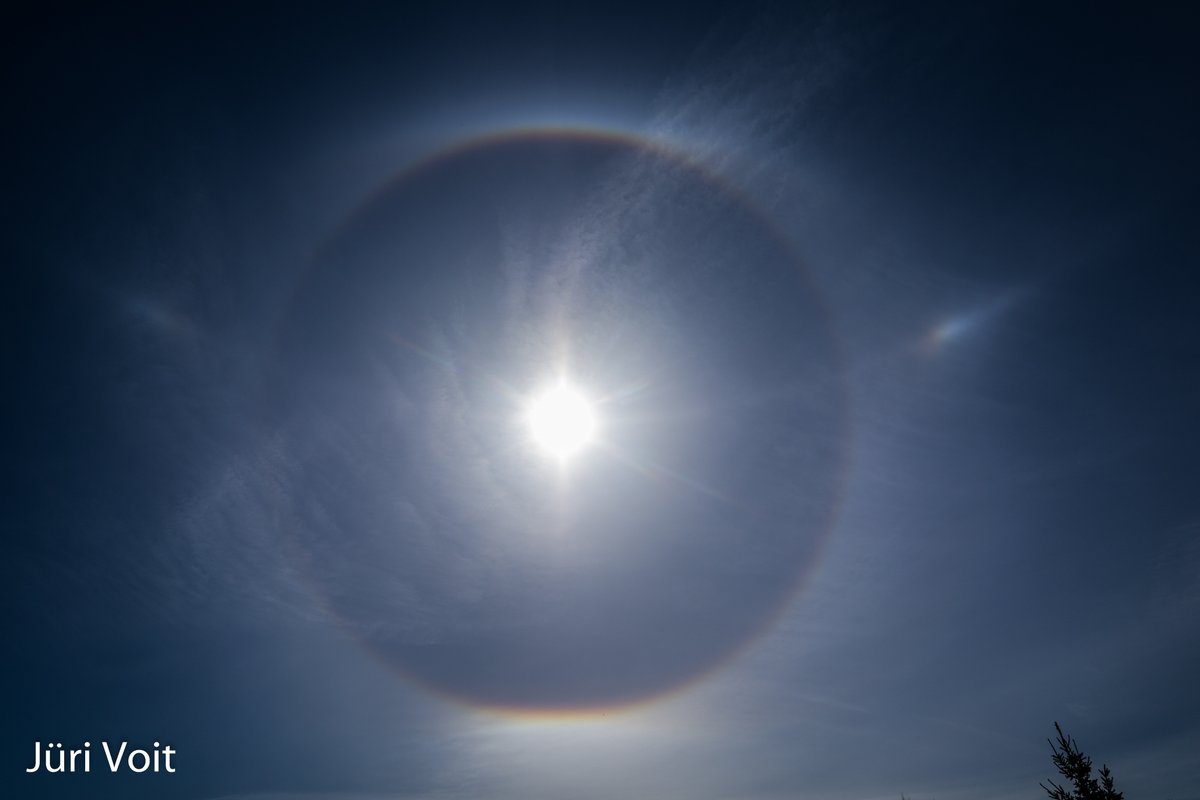 Sun halo.2.05.2024.Estonia.#severeweather,#Weather