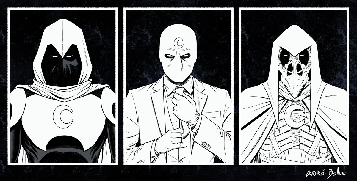 andrebellusci's tweet photo. Moon Knight

#moonknight #marvelcomics #marvel #ComicArt https://t.co/JzYFzvI213