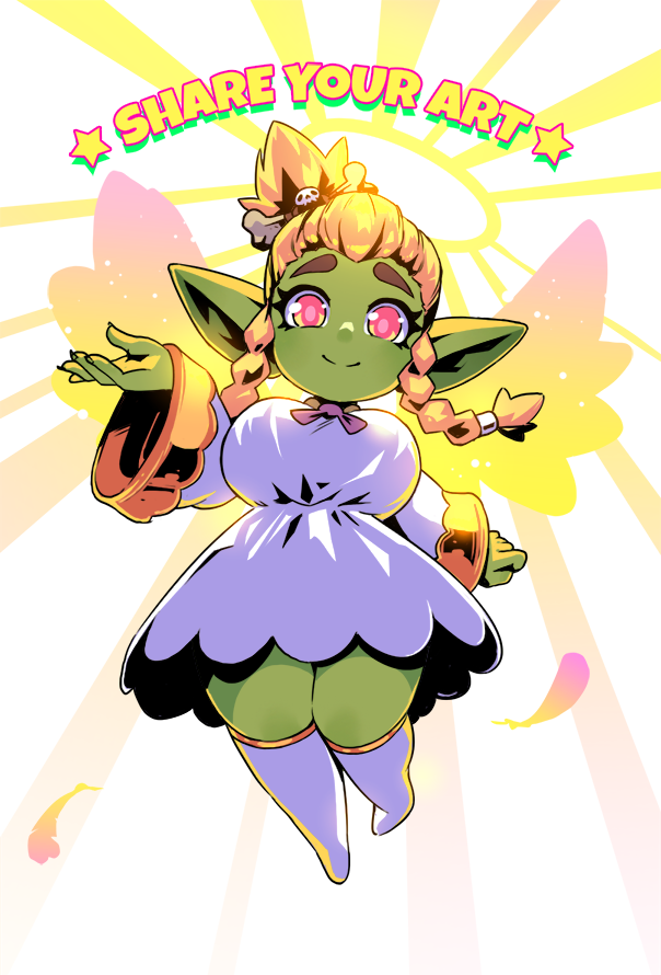 🌟Angel Gobbo has (once again) visited your timeline, now you gotta share your (sfw) art, and leave a nice comment on someone else's art 🌟 Accumulate that good luck 🩷!