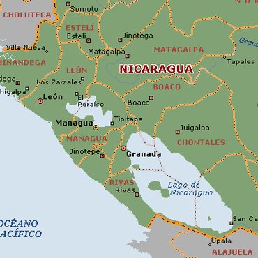 🇳🇮🛰️ #Nicaragua desde el espacio! En la foto: arriba el Lago Xolotlán o Lago de Managua y en la parte de abajo, el Lago Cocibolca con su Isla de Ometepe. #SomosPLOMO19
