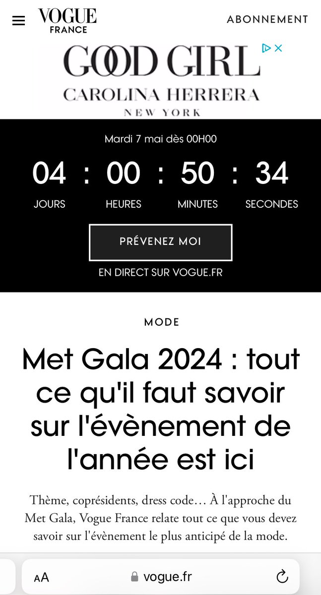 Vogue Livestream link for the met 👉🏻 vogue.fr/article/met-ga…