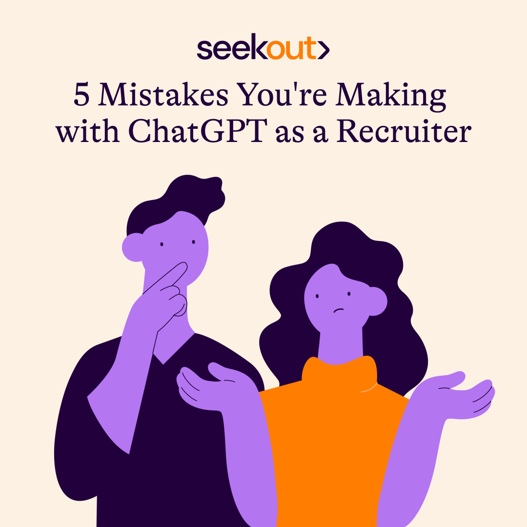 seekouthq's tweet photo. Are you using #ChatGPT mistake-free? 🤔 Learn the 5 ways we’ve seen recruiters misuse ChatGPT and simple fixes to each.

Download today👉  https://t.co/g6UZQEXrlk https://t.co/TElvhRVgFc