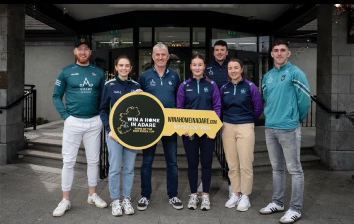 WIN AN INCREDIBLE HOME IN AMAZING ADARE Limerick GAA is running a hugely exciting fundraiser to win a beautiful home in Adare, Their ‘WINAHOMEINADARE.COM’ draw was launched today with all proceeds going to the development of a new state-of-the-art GAA centre of excellence