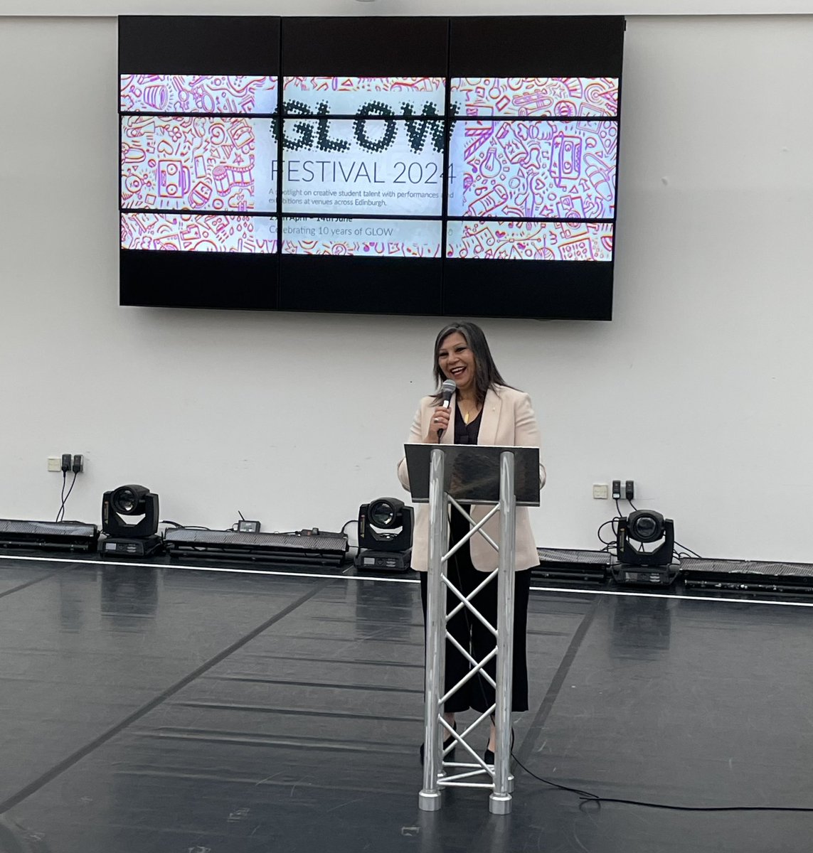 Ian McLaughlan (@imclaughlan) on Twitter photo A wonderful launch tonight of the 10th Glow Festival by <a href="/edinburghcoll/">Edinburgh College</a> and real encouragement from Kaukab Stewart, Minister for Culture, Europe and International Development. Well done the Creative Industries faculty! A wonderful launch tonight of the 10th Glow Festival by <a href="/edinburghcoll/">Edinburgh College</a> and real encouragement from Kaukab Stewart, Minister for Culture, Europe and International Development. Well done the Creative Industries faculty!