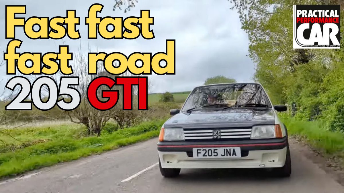 Our latest episode is now live! And it's on throttle-bodies. Is there a more iconic hot hatch than a 205 GTI?

youtube.com/watch?v=_z-6lx…

#205gti #205mi16 #practicalperformancecar #ppcmag #hothatch