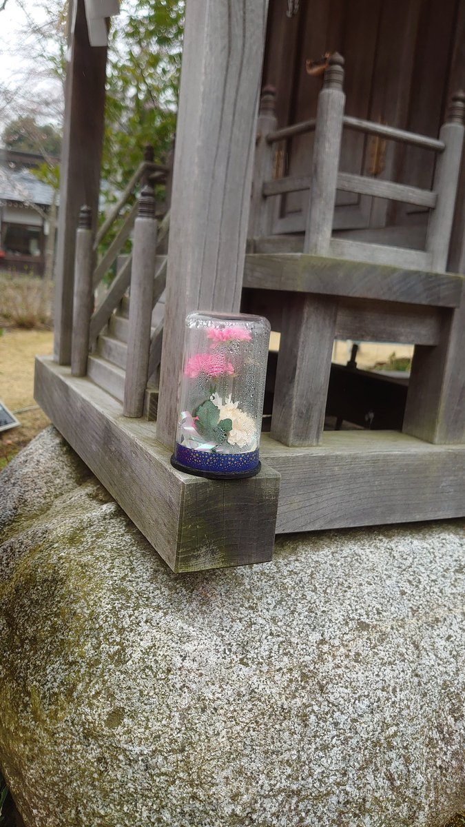 茨城県水戸市茨城県護国神社の中にある 桜ノ宮神社も参拝⛩️ 御朱印直書き拝受☺️ 今日からGW✨ 今日は神社と寺 両方参拝に行く予定☺️